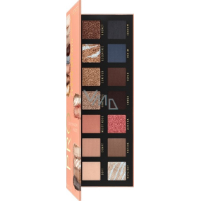 Catrice Pro Peach Origin Slim Eyeshadow Palette paleta očních stínů 010 Golden Afterglow 10,6 g