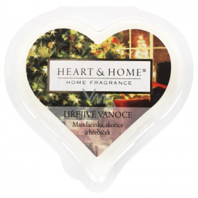 Heart & Home Hřejivé Vánoce Sojový přírodní vonný vosk 26 g