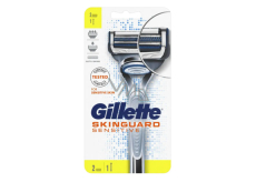 Gillette SkinGuard holicí strojek + náhradní hlavice 2 kusy pro muže