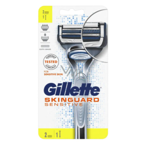 Gillette SkinGuard holicí strojek + náhradní hlavice 2 kusy pro muže