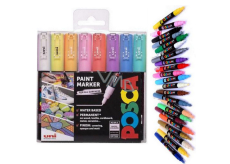 Posca Univerzální sada akrylátových popisovačů 0,7 - 1 mm Pastelové barvy 8 kusů PC-1M