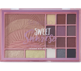 Sunkissed Sweet Sunrise Ultimate Face Palette paletka očních stínů 12 x 0,95 g + rozjasňovač 2 x 1,75 g + tvářenka 17,5 g