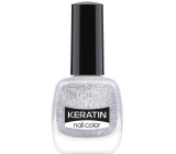 Golden Rose Keratin Nail Color Glitter lak na nehty 401 10,5 ml