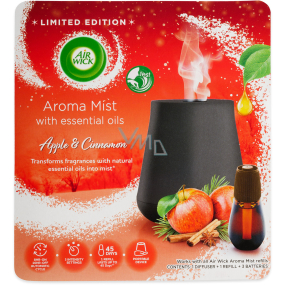 Air Wick Aroma Mist Jablko a skořice aroma difuzér s náplní 20 ml