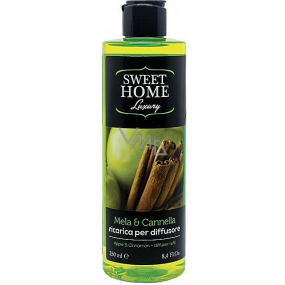 Sweet Home Apple & Cinnamon - Jablko a skořice náhradní náplň do difuzéru 250 ml