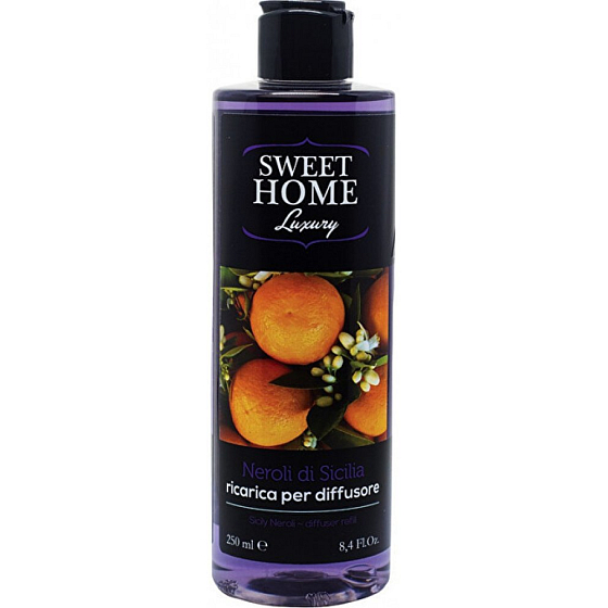 Sweet Home Sicily Neroli - Sicilské Neroli náhradní náplň do difuzéru 250 ml