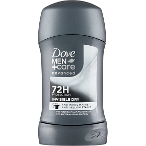 Dove Men+Care Invisible Dry tuhý antiperspirant 50ml