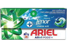 Ariel Plus Fresh Air gelové kapsle univerzální 26 kusů