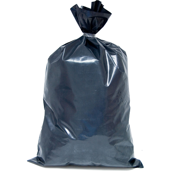 Pytel na suť černý LDPE 120 l, 200 µm, 1 ks