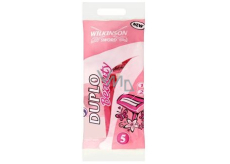 Wilkinson Lady Duplo Beauty jednorázový holicí strojek 5 kusů