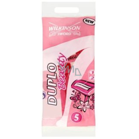 Wilkinson Lady Duplo Beauty jednorázový holicí strojek 5 kusů