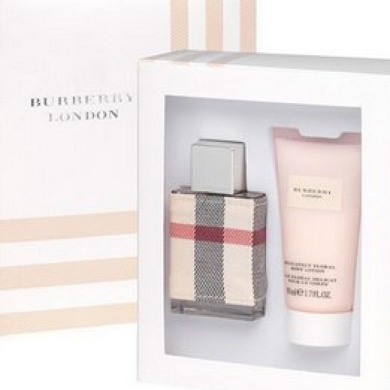 Burberry London for Woman parfémovaná voda 50 ml + tělové mléko 50 ml + parfémovaná voda 7,5 ml, dárková sada