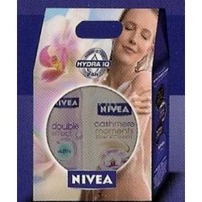 Nivea Cashmere Moments sprchový gel 250 ml + antiperspirant sprej 150 ml, pro ženy kosmetická sada