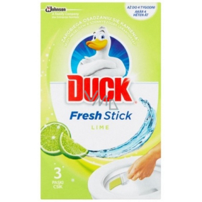 Duck Fresh Stick Limetka 3x gelové pásky do Wc mísy 27 g