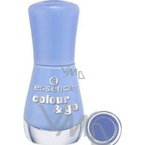 Essence Colour & Go lak na nehty 125 Absolutely Blue 8 ml