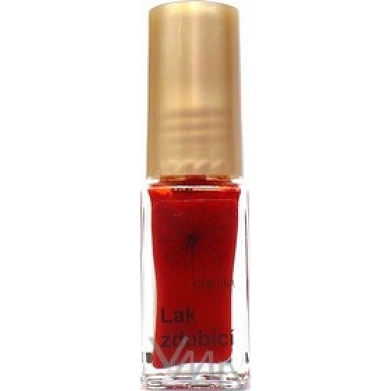 Kopretina zdobící lak na nehty odstín rudý 6 ml