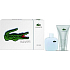 Lacoste Eau de Lacoste L.12.12 Blanc toaletní voda 30 ml + tělové mléko 100 ml, dárková sada