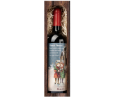 Bohemia Gifts Merlot Veselé Vánoce 750 ml, dárkové vánoční červené víno