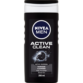Nivea Men Active Clean sprchový gel, 250 ml