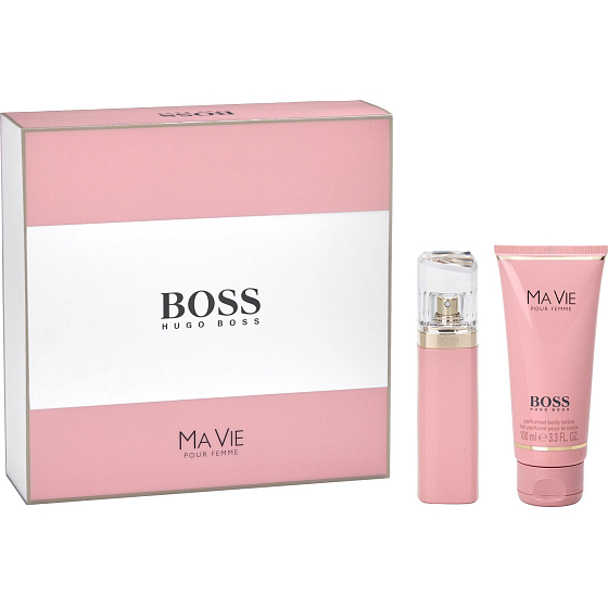 Hugo Boss Ma Vie pour Femme parfémovaná voda pro ženy 30 ml + tělové mléko 100 ml, dárková sada