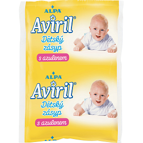 Alpa Aviril dětský zásyp s azulenem sáček, 100 g Alpa Aviril dětský zásyp s azulenem sáček, 100 g