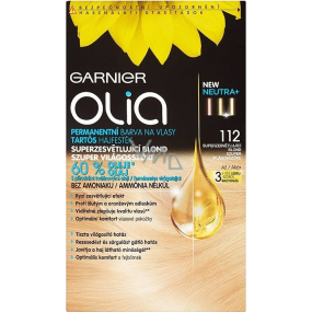 Garnier Olia barva na vlasy bez amoniaku 112 Superzesvětlující blond