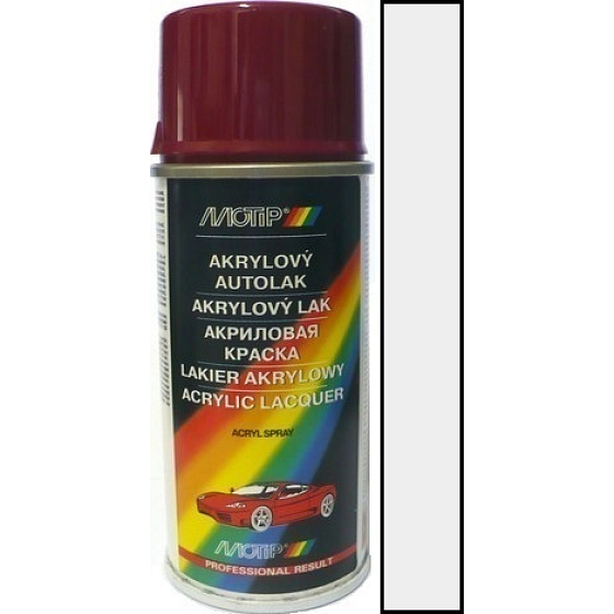 Motip Škoda Akrylový autolak sprej SD 1061 Labutí bílá 150 ml