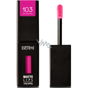 Gabriella Salvete Matte Lips Long Lasting matná tekutá rtěnka 103 Pink Passion 4,5 ml