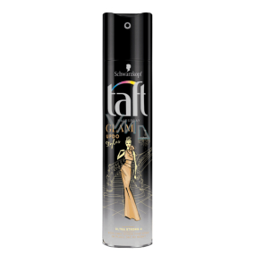Taft Glam Updo ultra silně tužící lak na vlasy rychleschnoucí drží až 3 dny 250 ml