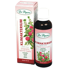 Dr. Popov Klimakterium originální bylinné kapky přispívají k hormonální rovnováze, pro udržení komfortu v období menopauzy 50 ml Dr. Popov Klimakterium originální bylinné kapky přispívají k hormonální rovnováze, pro udržení komfortu v období menopauzy 50 ml