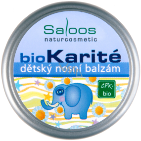 Saloos Bio Karité nosní balzám pro děti 19 ml