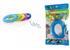 Trixline Mosquito Repelentní náramek - gumička proti komárům Citronela 1 kus, TR 249 náhodný výběr barvy