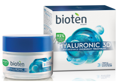 Bioten Hyaluronic 3D noční krém proti vráskám 50 ml