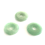 Avanturín zelený Donut přírodní kámen 30 mm, kámen štěstí