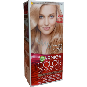 Garnier Color Sensation barva na vlasy 9.02 Velmi světlá roseblond