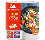 Harmony Good for Food papírové kuchyňské utěrky 2 vrstvé 2 kusy