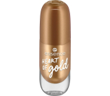 Essence Nail Colour Gel gelový lak na nehty 62 HEART OF gold 8 ml