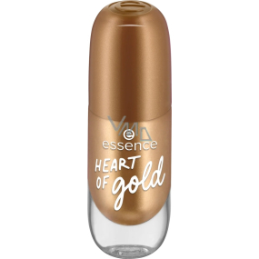 Essence Nail Colour Gel gelový lak na nehty 62 HEART OF gold 8 ml