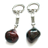 Bloodstone Troml přívěsek klíčenka přírodní kámen, cca 10 cm, 1 kus, vynikající čistič krve