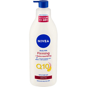 Nivea Q10 Extra výživné zpevňující tělové mléko s pumpičkou 400 ml