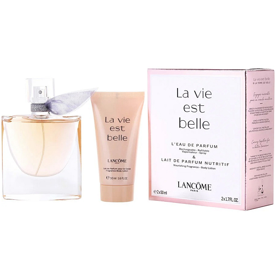 Lancome La Vie Est Belle parfémovaná voda 50 ml + sprchový gel 50 ml, dárková sada pro ženy