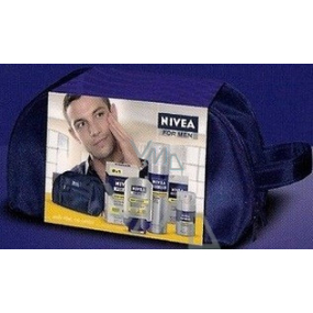 Nivea Men Q10 gel na holení + balzám na holení + pleťový krém kosmetická sada