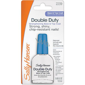 Sally Hansen Double Duty posilující podkladový a vrchní lak na nehty 13,3 ml