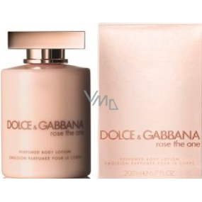 Dolce & Gabbana Rose the One tělové mléko pro ženy 200 ml
