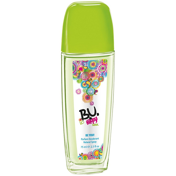 B.U. Hippy Soul parfémovaný deodorant sklo pro ženy 75 ml