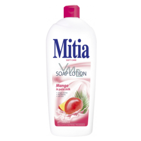 Mitia Mango in Palm Milk krémové tekuté mýdlo náhradní náplň 1 l
