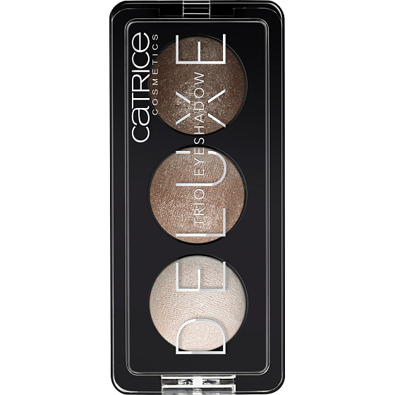 Catrice Deluxe Trio Eyeshadow oční stíny 010 Antique Cest Trés Chic 2,2 g