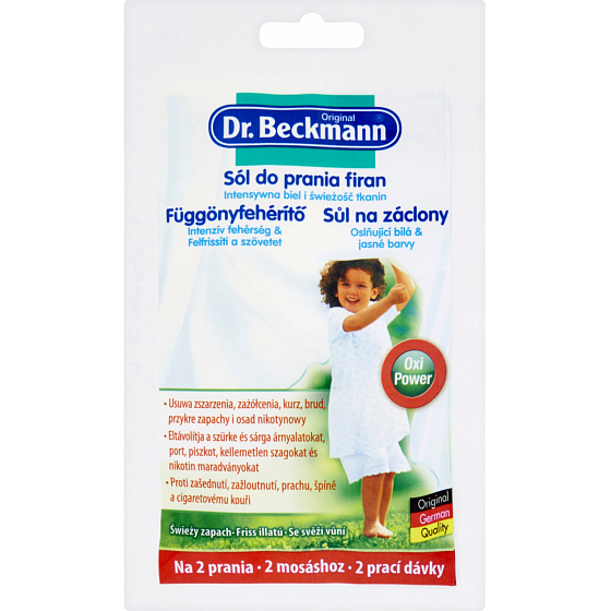 Dr. Beckmann Sůl na záclony 80 g