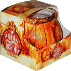 Admit Christmas Gold aromatická svíčka ve skle 80 g