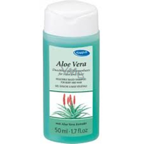 Kappus Aloe Vera sprchový a vlasový gel na rostlinné bázi 50 ml